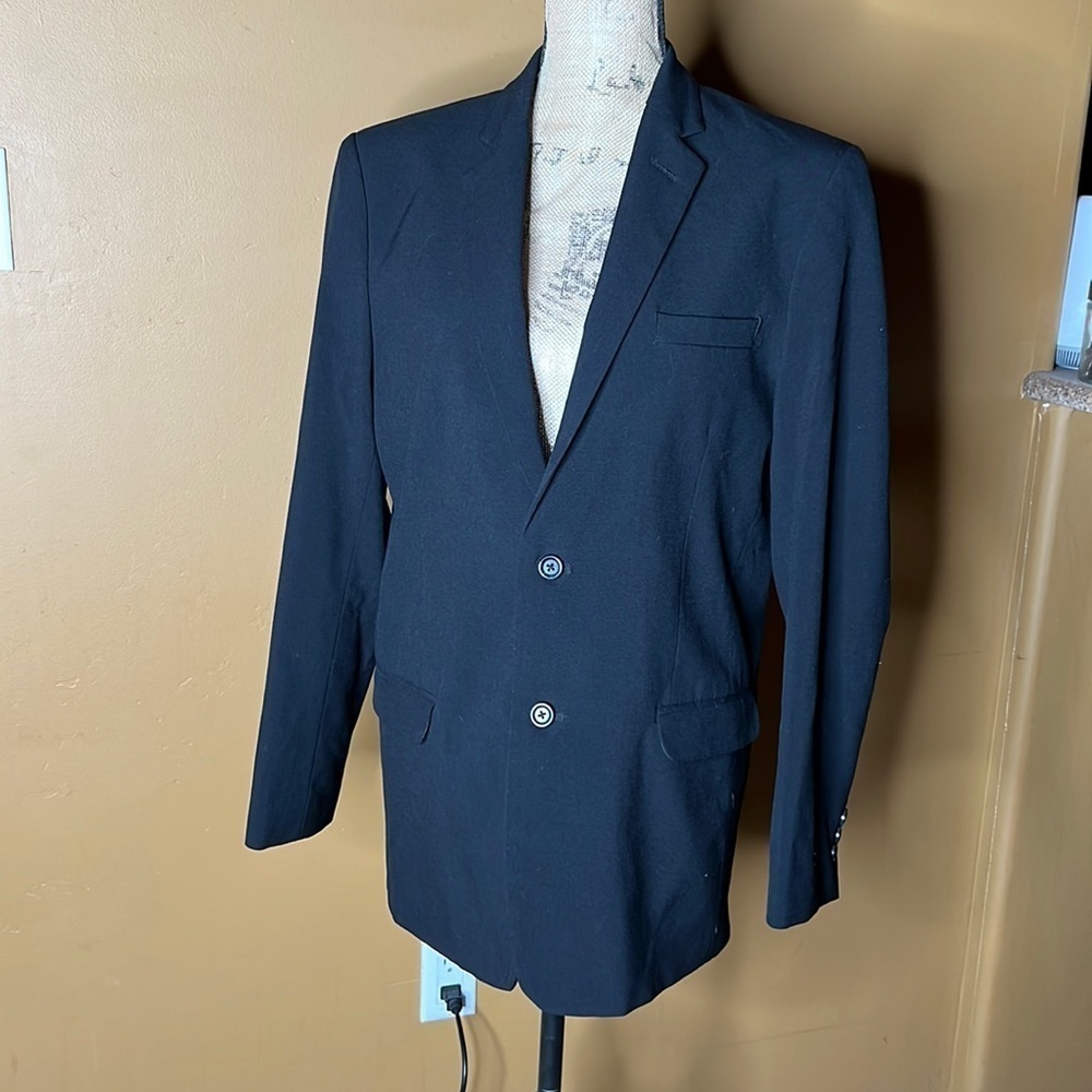 Calvin Klein Black Suit Jacket Size 20 Regular
